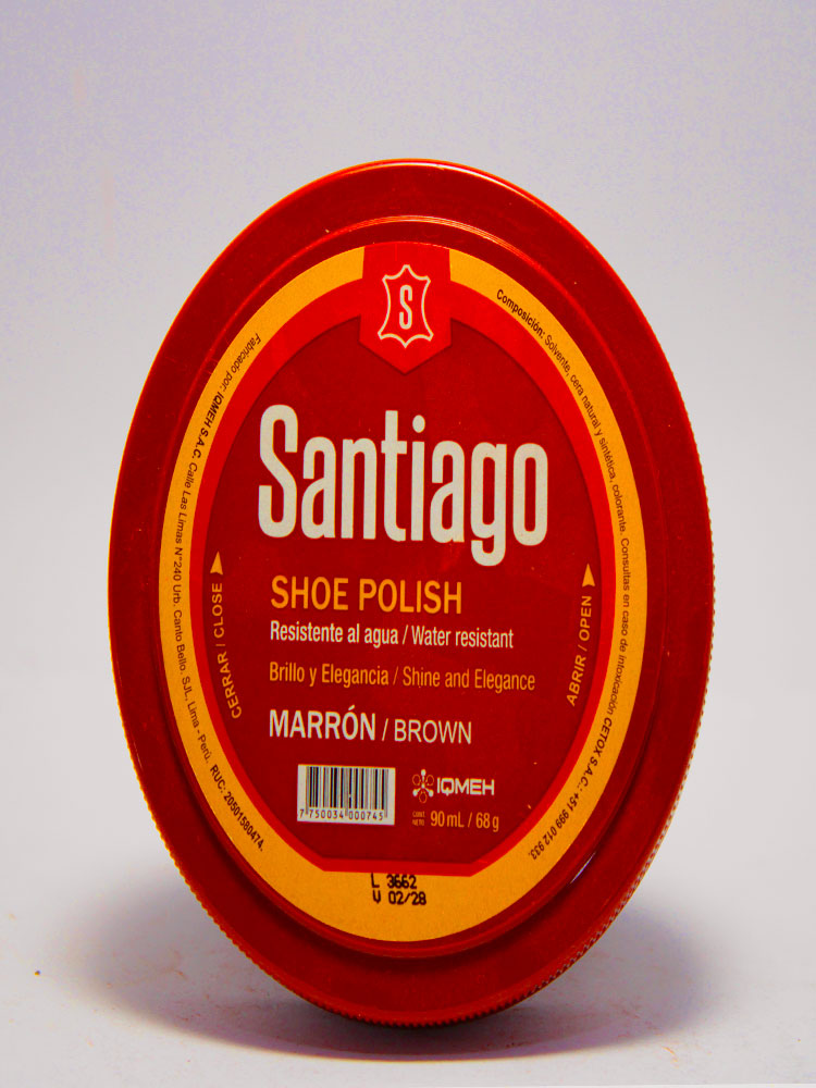 Betún: Marrón Santiago 90 Ml.