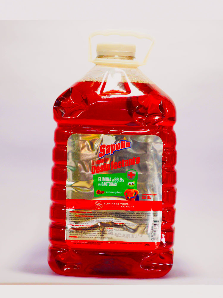 Limpia Todo Antibacterial Sapolio 5 Lt.