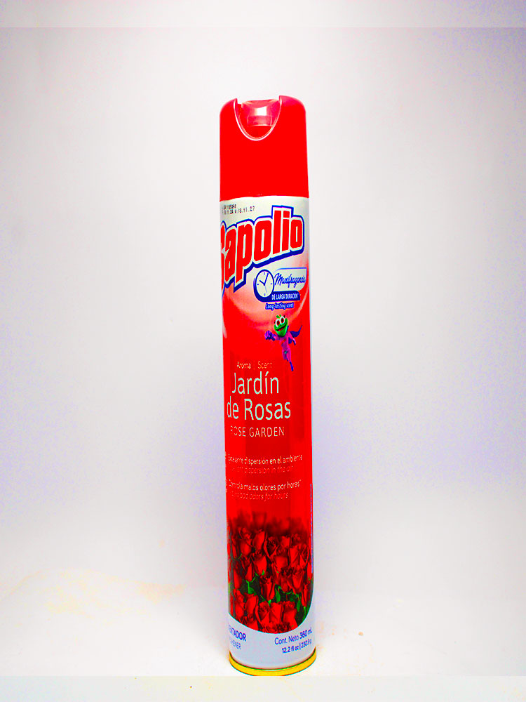 Ambientador Jardín de Rosas Sapolio 360 Ml.
