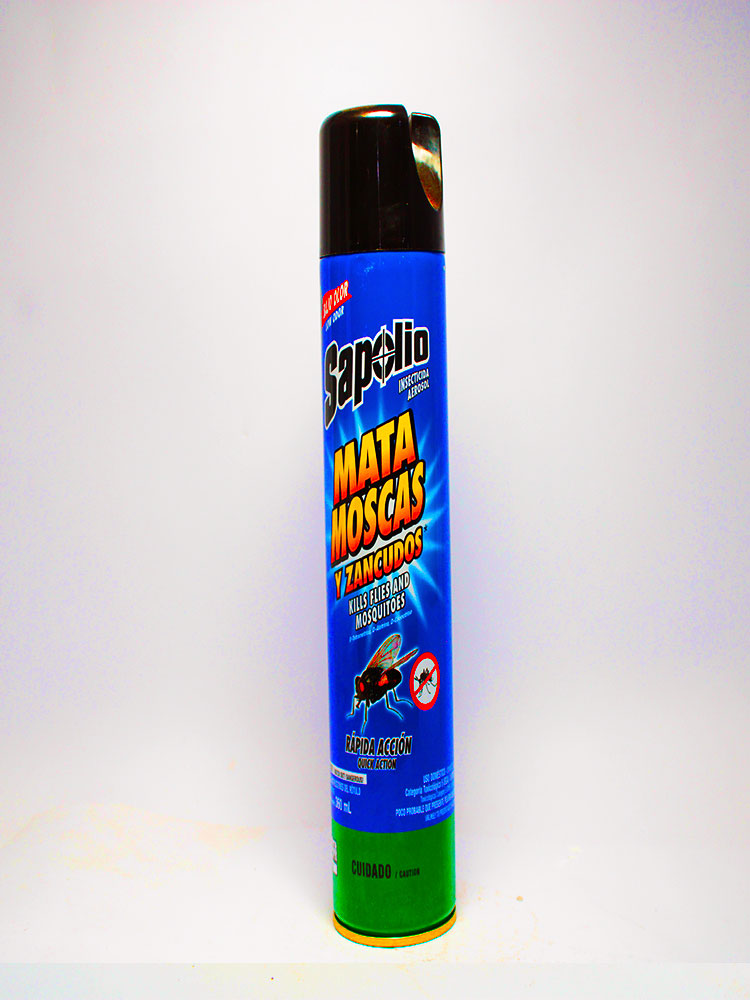 SAPOLIO-MATA-MOSCAS Mata Moscas y Zancudos Sapolio 360 Ml.