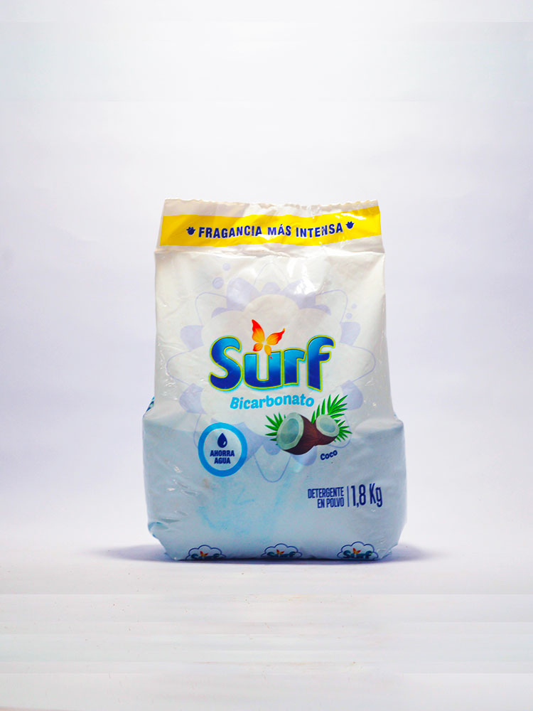 Detergente Coco Surf 1.8 Kg.