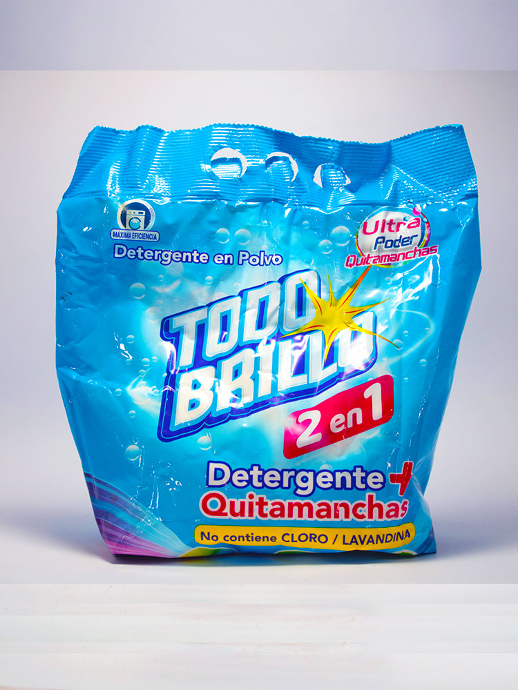 Detergente Quitamanchas Todo Brillo 450 Gr.