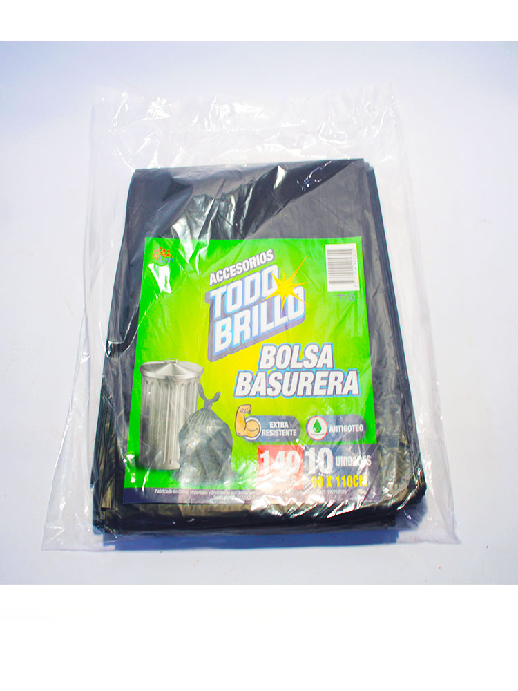 Bolsa Basurera Todo Brillo 10 Unidades