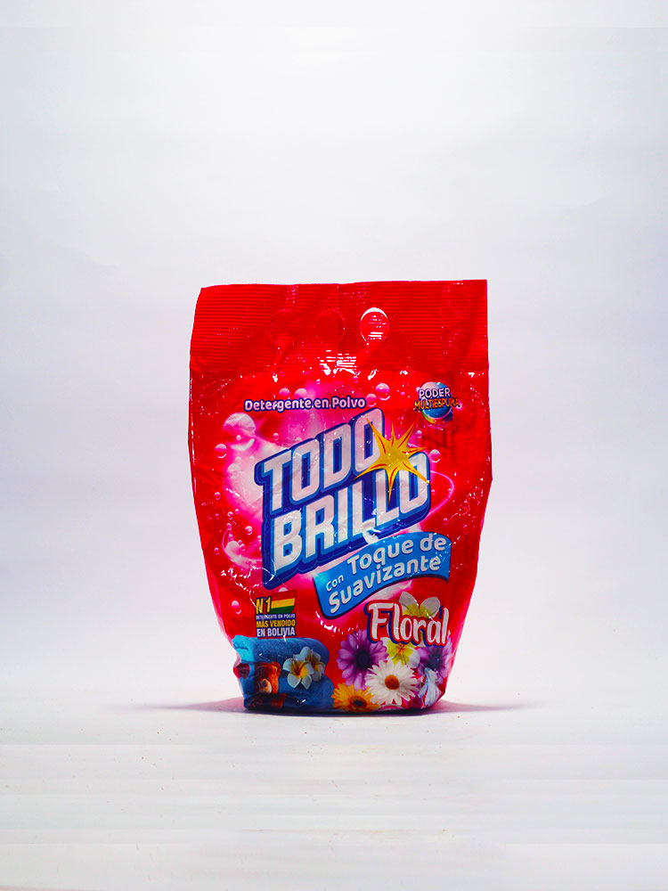 Detergente Floral Todo Brillo 140 Gr.