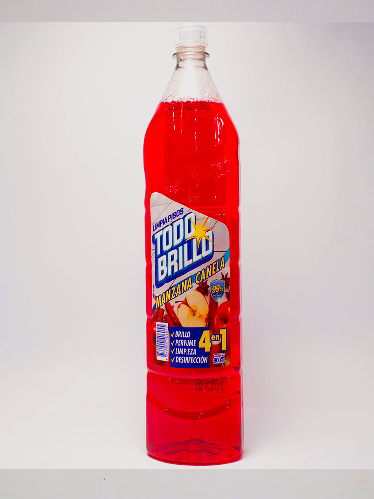 Limpia Pisos Manzana - Canela Todo Brillo 900 Ml