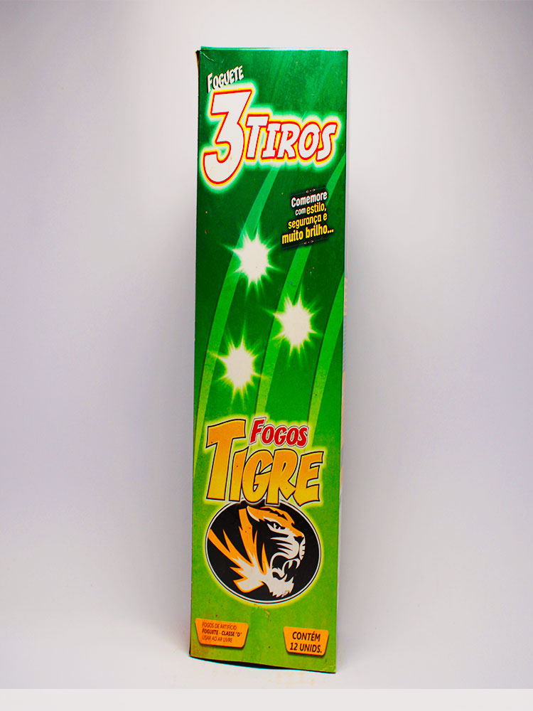 Fogos Tigre 3 Tiros
