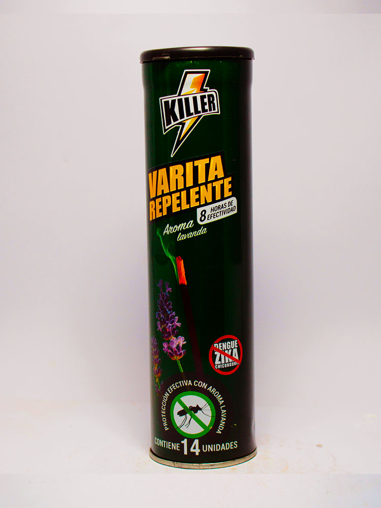 Varita Repelente Killer 14 Unidades