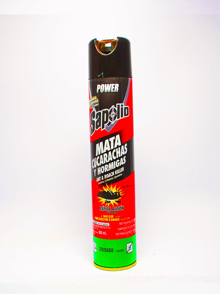 Mata Cucaracha y Hormigas Sapolio 360 Ml.