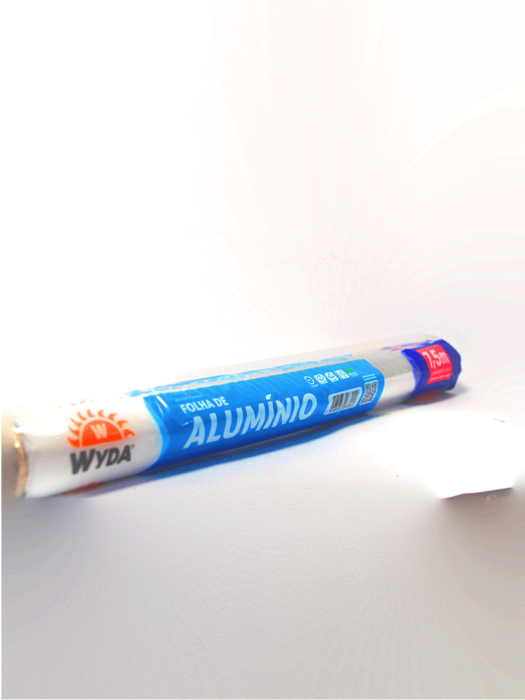 Folha de Aluminio 7.5 mm x 45